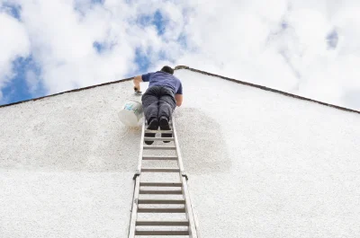 Peinture extérieure à Espenel — façades et ravalement